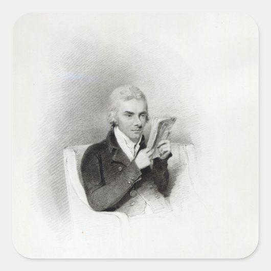 Sticker Carré William Wilberforce (Devant)