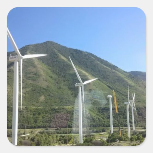 Sticker Carré Windmill (Devant)