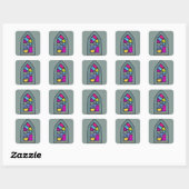 Sticker Carré Window (Feuille)