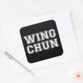 Sticker Carré Wing Chun (Enveloppe)