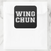 Sticker Carré Wing Chun (Sac)