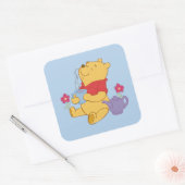 Sticker Carré Winnie l'Ourson (Enveloppe)