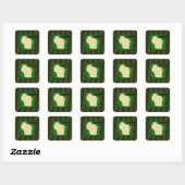 STICKER CARRÉ WISCONSIN (Feuille)