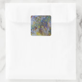 Sticker Carré Wisteria (moitié droite) par Claude Monet (Sac)