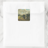 Sticker Carré Wivenhoe Park par John Constable (Sac)