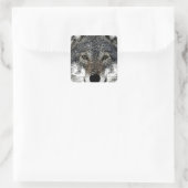 Sticker Carré Wolf Eyes (Sac)
