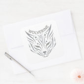 Sticker Carré Wolverine (Enveloppe)