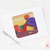 Sticker Carré Woman 1999 (Enveloppe)