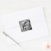 Sticker Carré Woman Talking (Enveloppe)