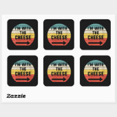 Sticker Carré Womens (Feuille)