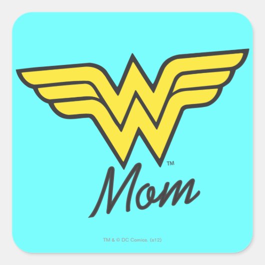 Sticker Carré Wonder Mom Classic (Devant)