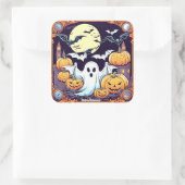 Sticker Carré Wow Halloween Thrill (Sac)