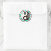 Sticker Carré Yin Yang Mandala (Sac)