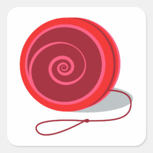 Sticker Carré Yo-Yo