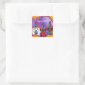 Sticker Carré Yorkie Poo (Sac)