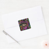 Sticker Carré Yorkie Poo (Enveloppe)