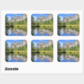 Sticker Carré Yosemite Reflection (Feuille)