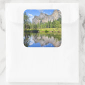 Sticker Carré Yosemite Reflection (Sac)