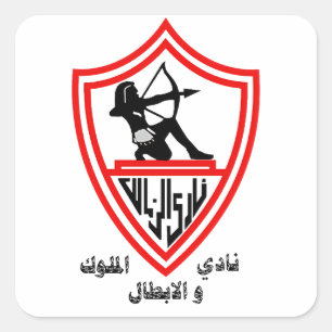 Sticker Carré Zamalek SC - Égypte Kings and Champions Club