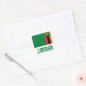 Sticker Carré Zambie (Enveloppe)