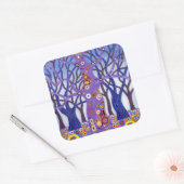 Sticker Carré Zebedee Too 2012 (Enveloppe)