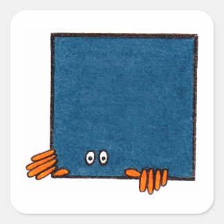 Sticker Carré ZONE DE CONFORT décoré (20 dénombrements)