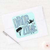 Sticker Carré Zone de dépôt (Enveloppe)