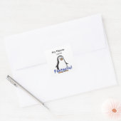 Sticker Carré Zoo Penguin - Fantastique! (Enveloppe)