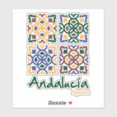 Sticker Carreaux andalous 3 (Feuille)