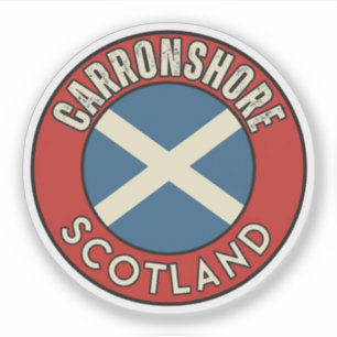 Sticker Carronshore, Ecosse