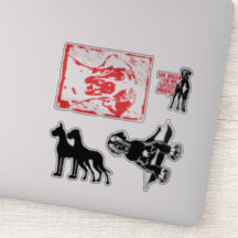 Sticker Carsticker Great Dane Collectie