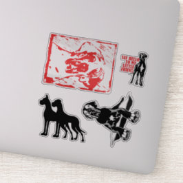 Sticker Carsticker Great Dane Collectie