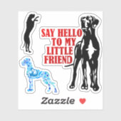 Sticker Carsticker Great Dane Collectie (Vel)