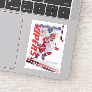 Sticker Carte à collectionner de hockey sur glace Red Ice
