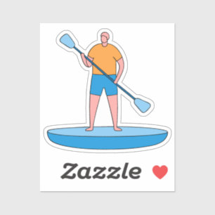 Sticker Carte à pédales Standup Retro Vintage Design Cadea