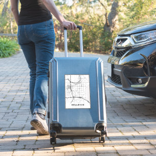 Sticker Carte de Bellevue