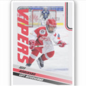 Sticker Carte de commerce Red Ice Hockey (Devant)