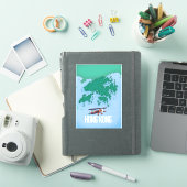 Sticker Carte de Hong Kong (Couverture iPad)
