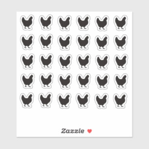 Sticker Carte de mariage pour le choix du menu