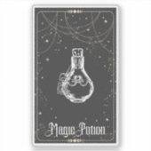 Sticker Carte de potion magique (Devant)