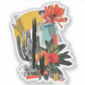 Sticker Carte de remerciements plat (Devant)