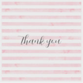 Sticker Carte de remerciements pliée (Devant)