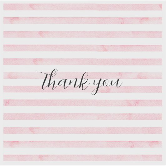 Sticker Carte de remerciements pliée (Devant)