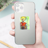 Sticker carte de saint Ignace de Loyola (Téléphone)