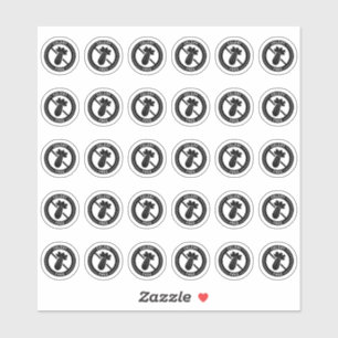 Sticker Carte de table de mariage sans céleri Mini choix d