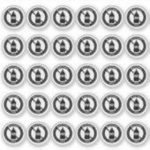 Sticker Carte de table de mariage sans moutarde Mini aller (Devant)