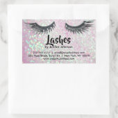 Sticker carte de visite Lashes (Sac)