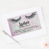 Sticker carte de visite Lashes (Enveloppe)
