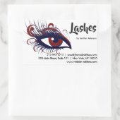 Sticker carte de visite Lashes (Sac)