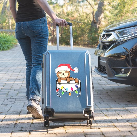 Sticker Carte de voeux de Noël (Valise Insitu)